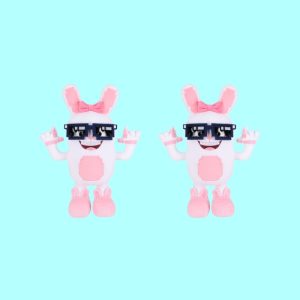 boppin bunny plush 2pcs